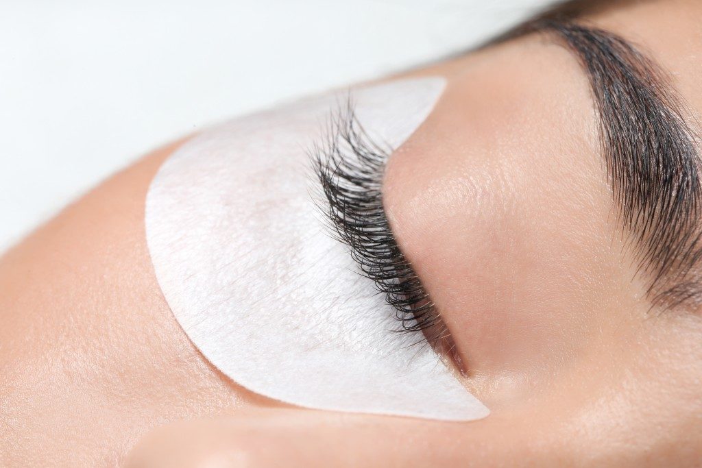 preparation for eyelash extension