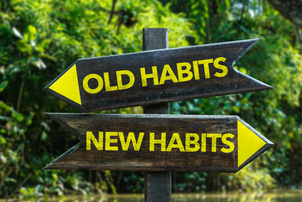 habits sign